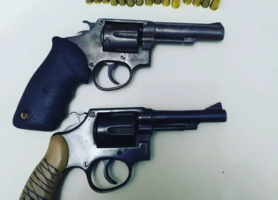 Armas apreendidas na zona sul de Teresina