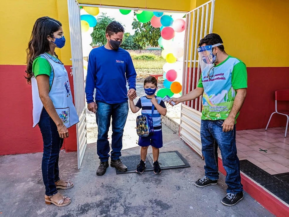 As aulas foram adiadas pela Secretaria Municipal de Educação de Cocal