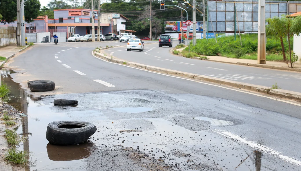 Avenida dos expedicionários em Teresina