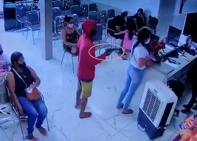 Bandido faz arrastão em clínica no centro de Teresina