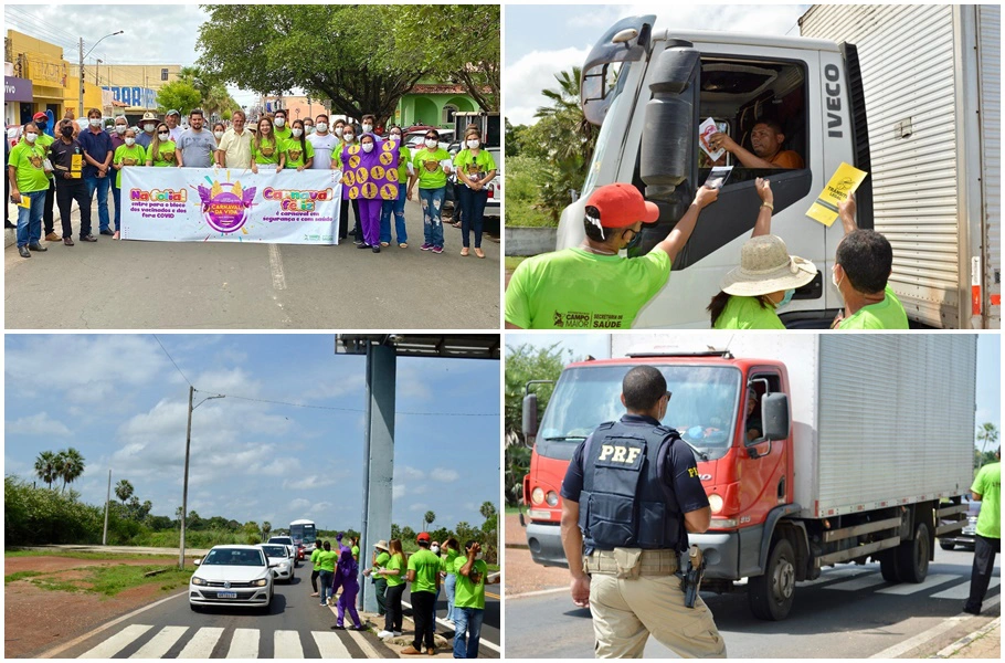 Blitz instrui motoristas para um carnaval mais seguro em Campo Maior