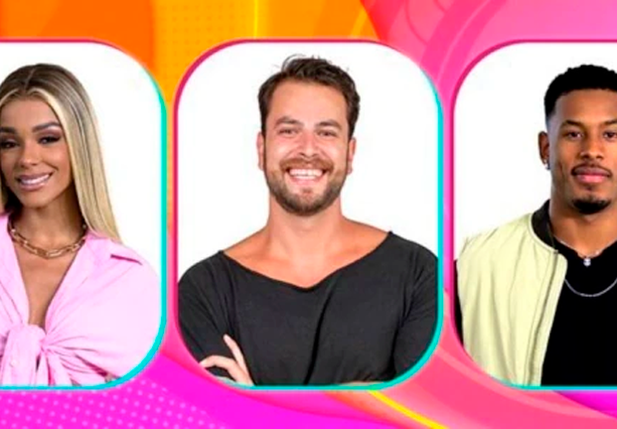 Brunna, Gustavo e Paulo André do BBB 22
