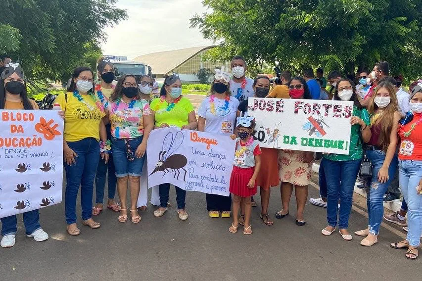 Caminha contra a dengue