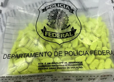 Comprimidos de Ecstasy apreendido pela PF em Teresina