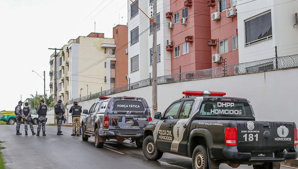 Crime aconteceu próximo a um condomínio