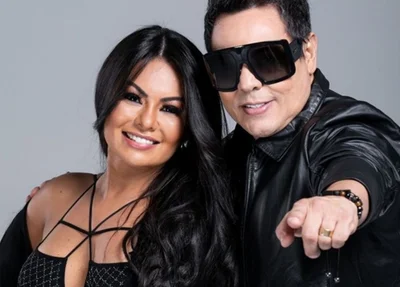 Daniel Diau e Paulinha Abelha
