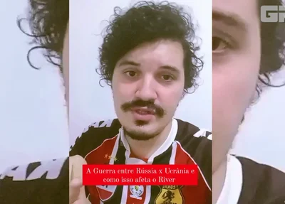 De acordo com o torcedor Daniel Pessoa, desde o aumento das tensões entre Rússia e Ucrânia, o desempenho do River caiu