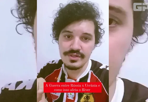 De acordo com o torcedor Daniel Pessoa, desde o aumento das tensões entre Rússia e Ucrânia, o desempenho do River caiu