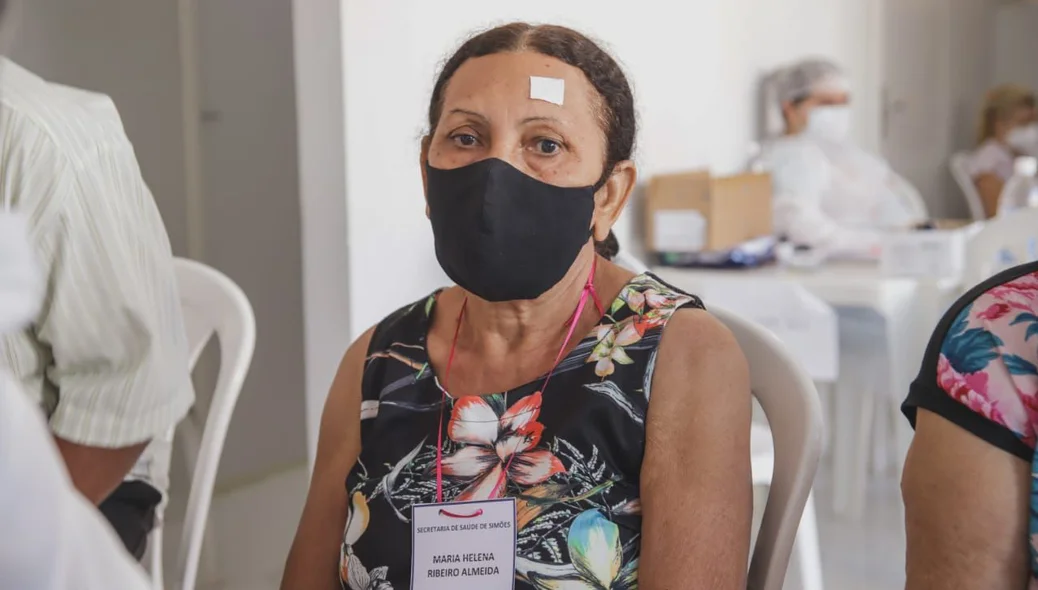 Dona de casa, Helena Ribeiro Almeida, de 62 anos