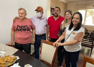 Dr. Pessoa se reúne com Mão Santa em Parnaíba