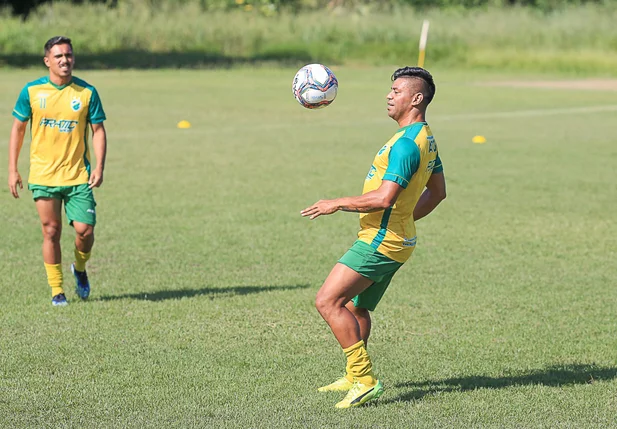 Elenco alviverde retoma os trabalhos