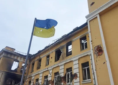 Escola atingida por foguetes russos em Kharkiv, Ucrânia; Moscou intensificou ataques na região