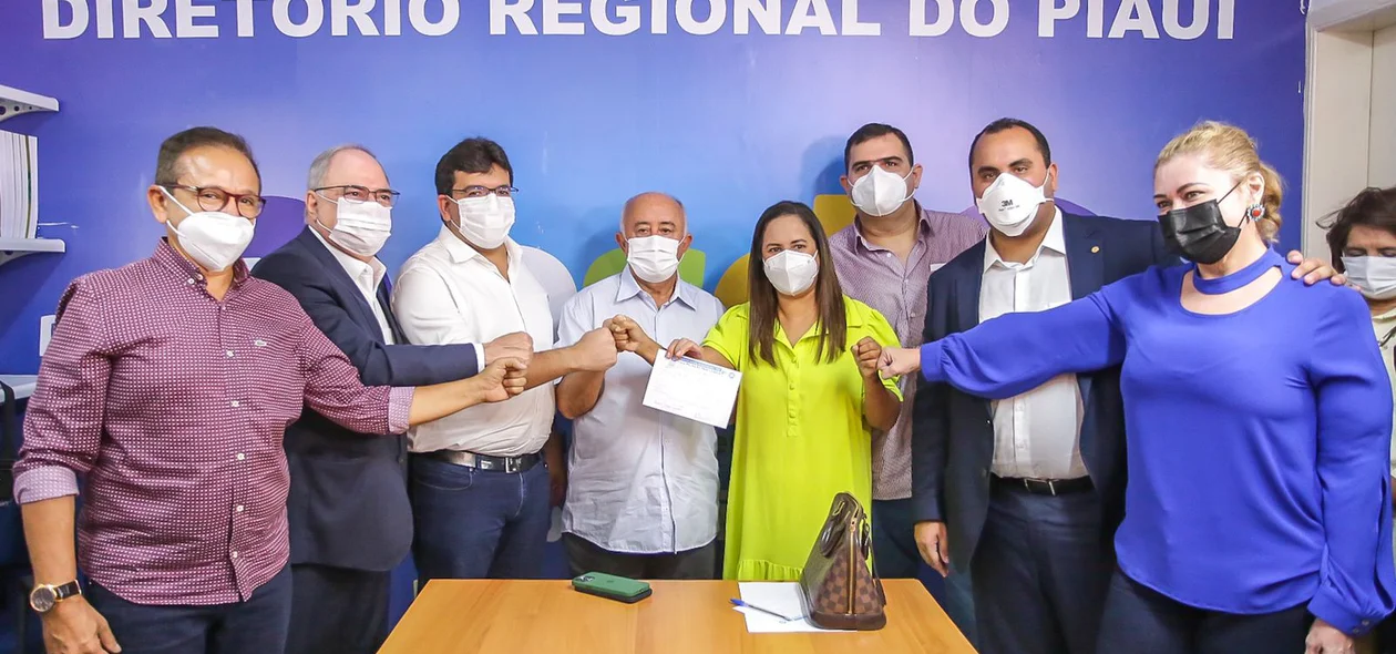 Filiação da prefeita Karyne Aragão ao PSD