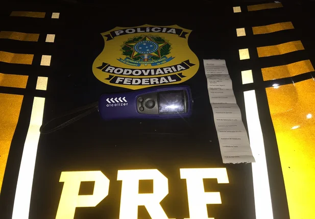 Homem é preso pela PRF na BR 316 pelo crime de embriaguez ao volante