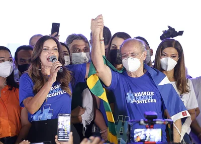 Iracema Portella e Sílvio Mendes foram a chapa da oposição