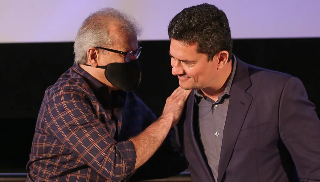 João Vicente e Sergio Moro