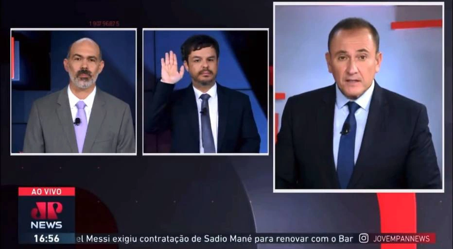 Jovem Pan demite Adrilles após gesto associado a nazismo