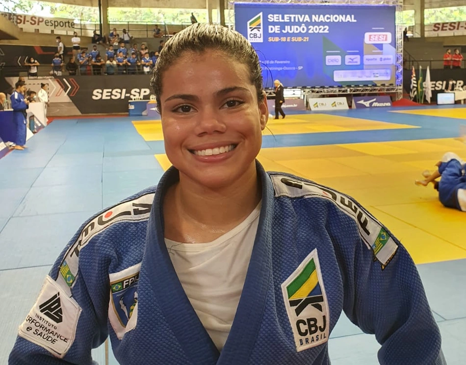 Judoca piauiense classificada