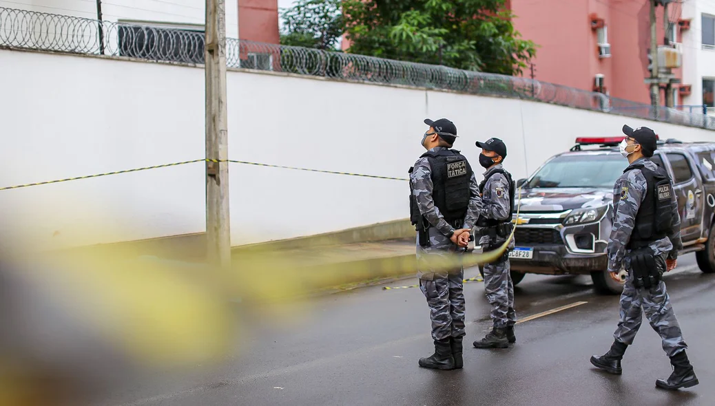 Local onde aconteceu o crime