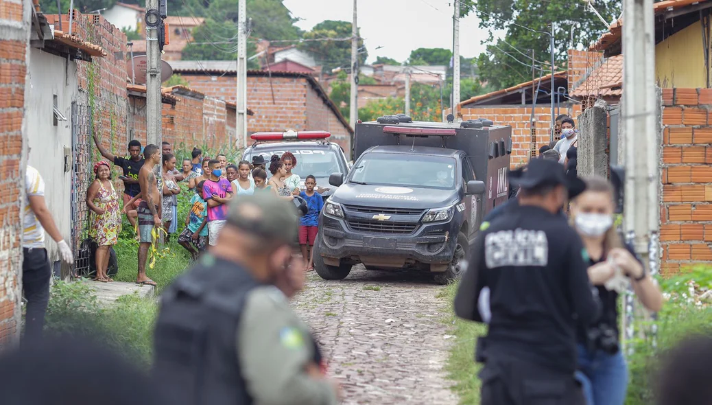 Local onde ocorreu o crime