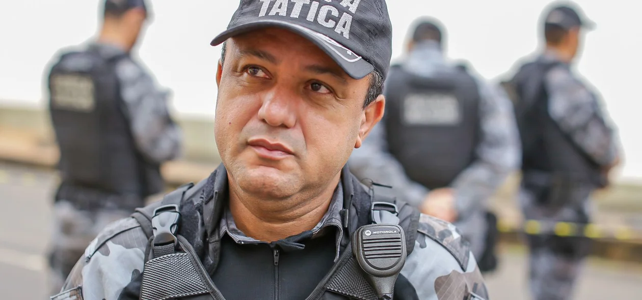 Major Marcos, comandante do 5º BPM