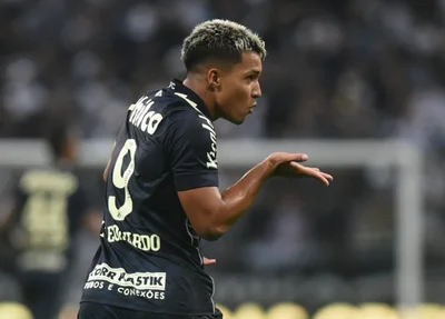 Marcos Leonardo, centroavante do Santos