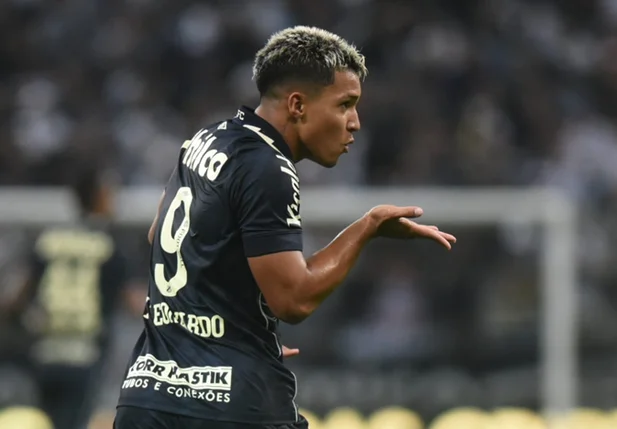 Marcos Leonardo, centroavante do Santos