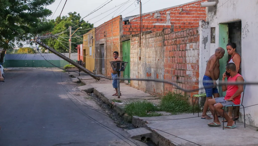 Moradores ficam sem energia