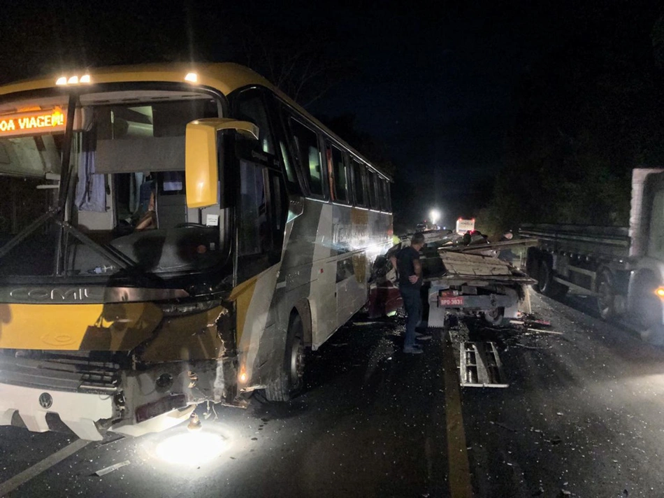 O acidente ocorreu na BR 343