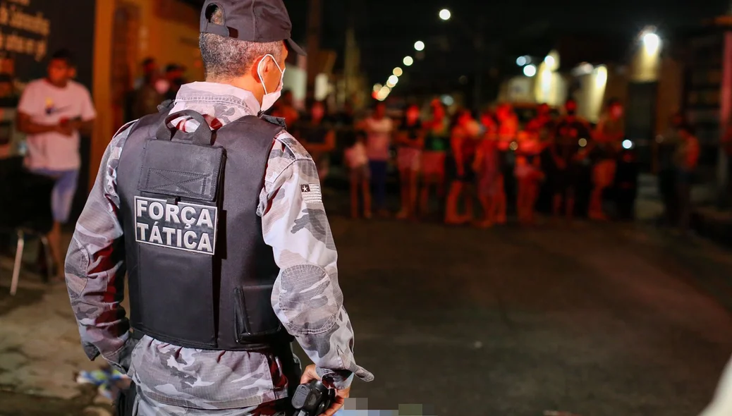O crime ocorreu na noite desta segunda