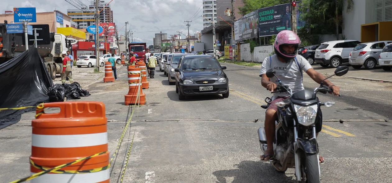 O local já foi isolado com o intuito de evitar acidentes