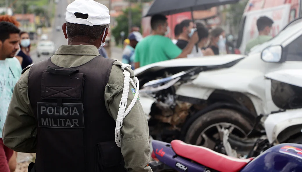 Policia Militar esteve no local