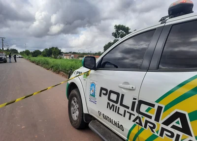 Polícia Militar foi acionada e isolou o local do crime