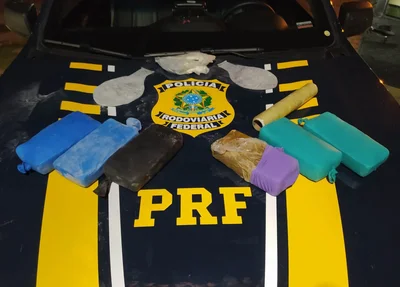 Polícia Rodoviária Federal apreende cocaína na BR 135
