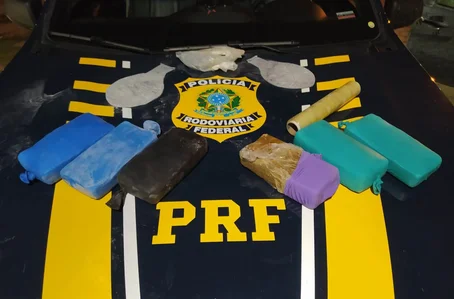 Polícia Rodoviária Federal apreende cocaína na BR 135