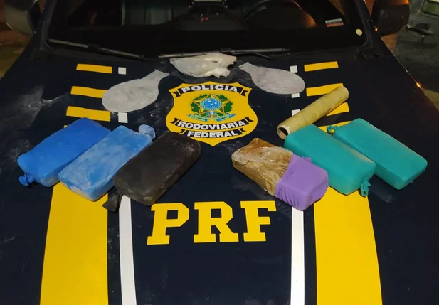 Polícia Rodoviária Federal apreende cocaína na BR 135