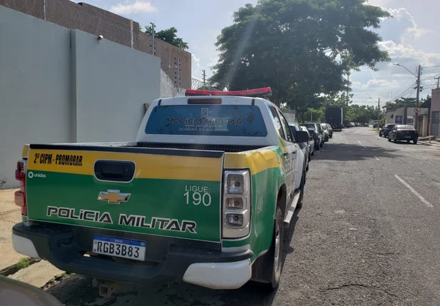 Policiais da Companhia do Promorar atenderam a ocorrência