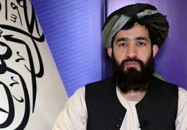 Porta-voz do Ministério das Relações Exteriores do Emirado Islâmico do Afeganistão, Abdul Qahar Balkhi