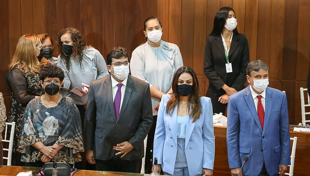 Rafael Fonteles, Rejane e Wellington Dias