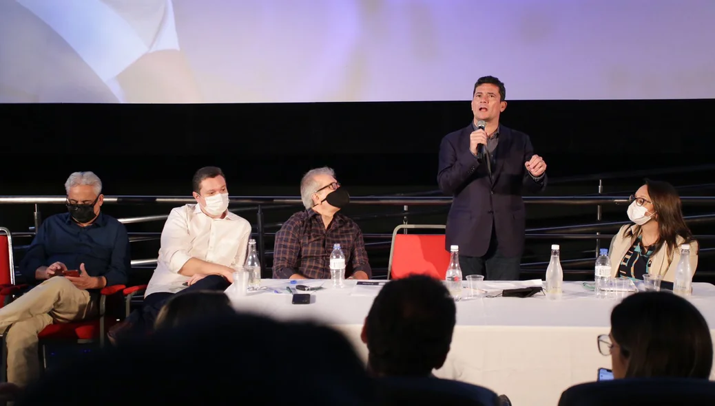Sergio Moro discursa