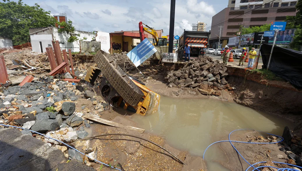 Situação da Avenida Homero Castelo Branco