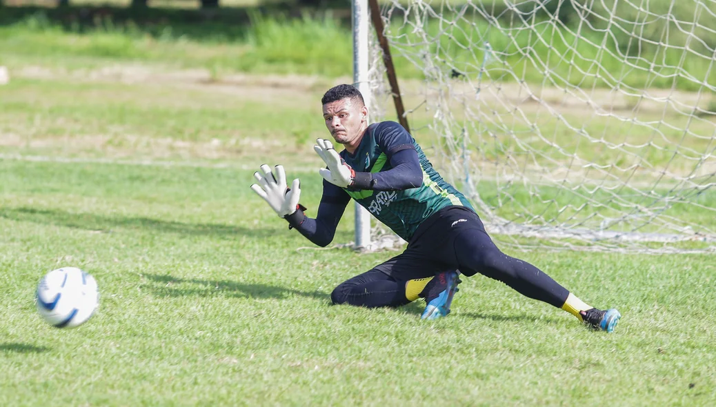 Treinamento de goleiro