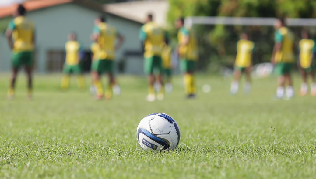 Treino do time do Altos