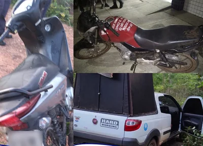 Veículos recuperados pelo 11º BPM de Timon