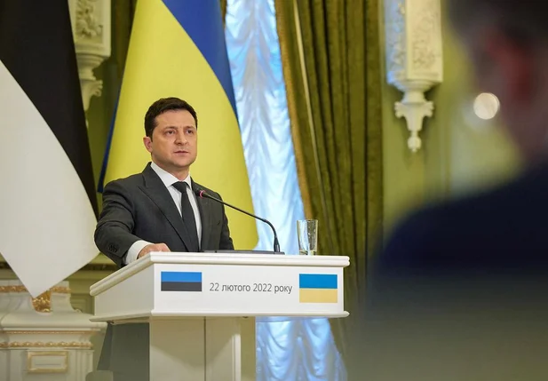 Volodmir Zelenski, presidente da Ucrânia