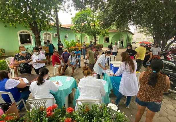 A campanha ocorreu em Campo Maior