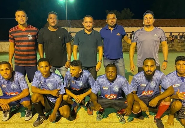 Abertura do 1° campeonato de futsal masculino da comunidade Tabuleiro do Mato