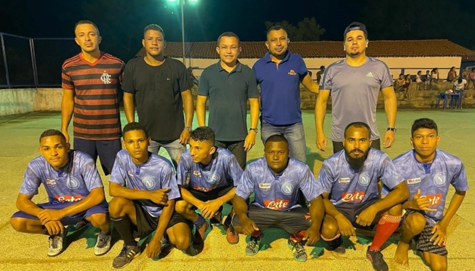 Abertura do 1° campeonato de futsal masculino da comunidade Tabuleiro do Mato