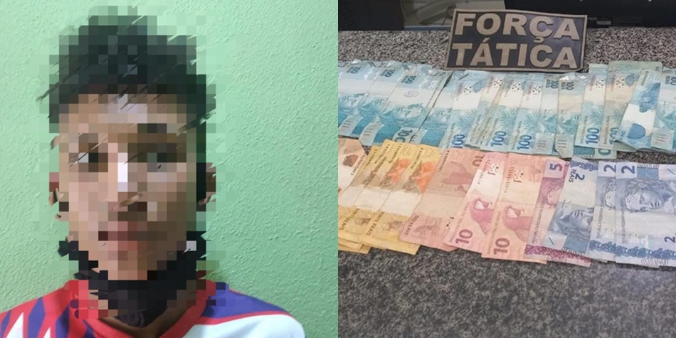 Acusado afirmou que gastou parte do dinheiro em um bar