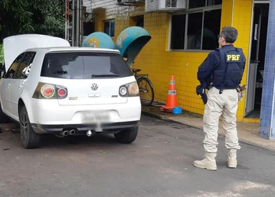 Acusados estavam em um Golf branco